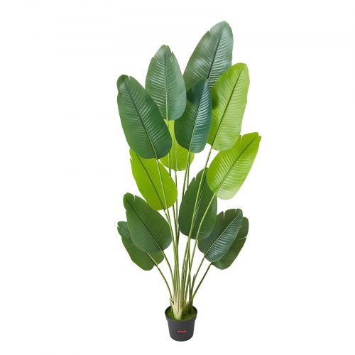 Artificial Bird of Paradise 6 ft Tall Fake Tropical Plants with with 13