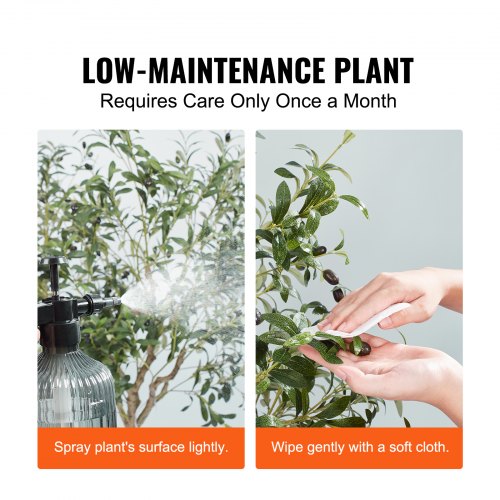 Artificial Olive Tree 5 FT Tall Faux Plant Secure PE Material AntiTip