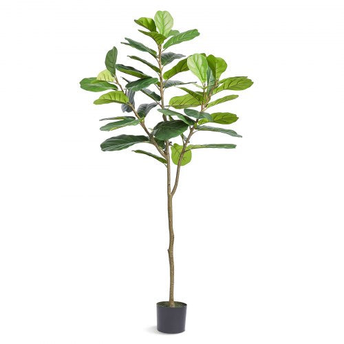 Artificial Fiddle Leaf Fig Tree 6 FT Secure PE Material AntiTip Tilt