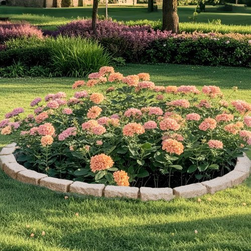 Faux Stone Landscape Edging 464 x 2.2 in Realistic Lawn Edging Flexible 1