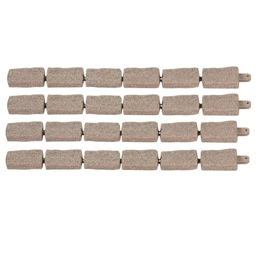 Faux Stone Landscape Edging 464 x 2.2 in Realistic Lawn Edging Flexible 1