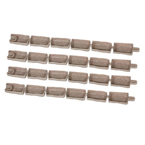 Faux Stone Landscape Edging 464 x 2.2 in Realistic Lawn Edging Flexible 1