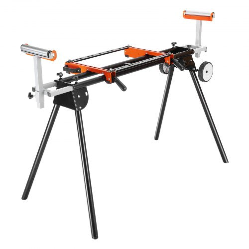Miter Saw Stand 550lbs Load Capacity Steel Collapsible Stand for Miter Saw