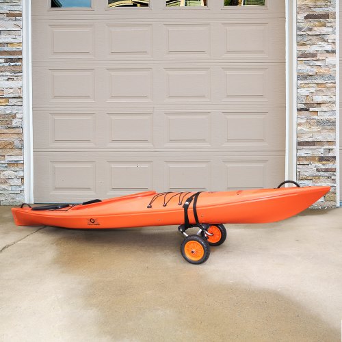 Heavy Duty Kayak Cart 250lbs Load Capacity Foldable Canoe Trolley Cart