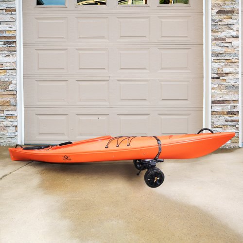 Heavy Duty Kayak Cart 320lbs Load Capacity Detachable Canoe Trolley Cart