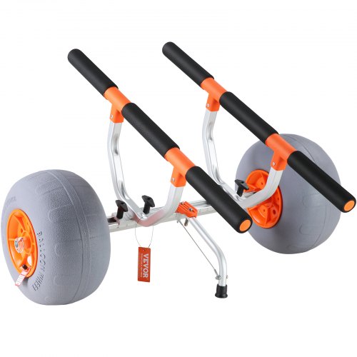 Heavy Duty Kayak Cart Foldable Canoe Trolley Cart with 12 Tires
