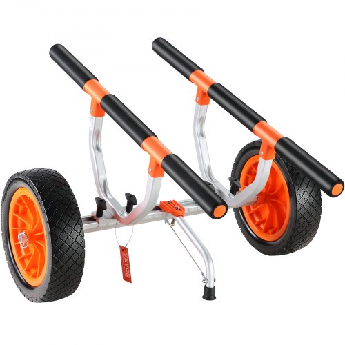 Heavy Duty Kayak Cart 450lbs Load Capacity Detachable Canoe Trolley Cart