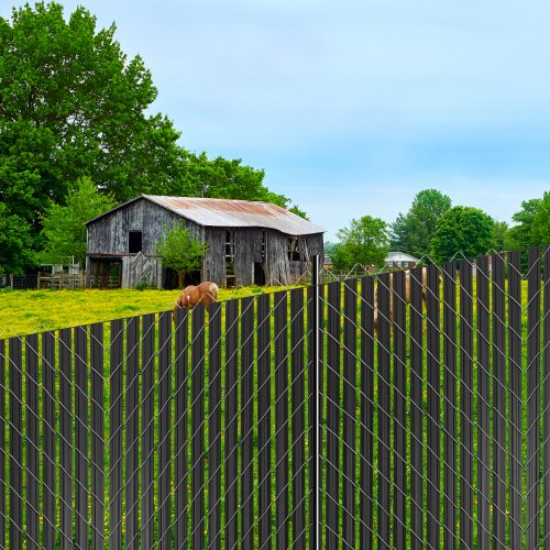 Bottom Locking Privacy Slats DoubleWall Vertical BottomLocking Slats with Wings