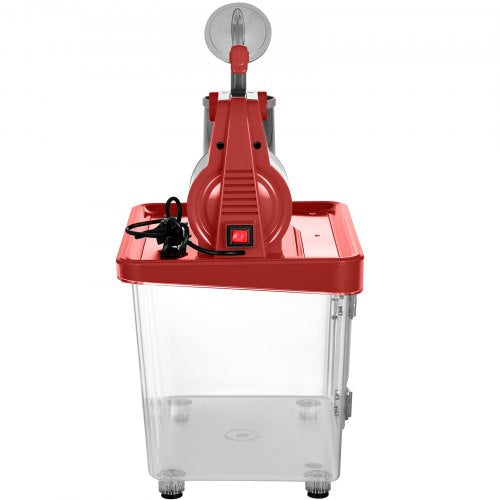 110V Commercial Ice Crusher 440LBSH ETL Approved 300W Electric Snow Cone