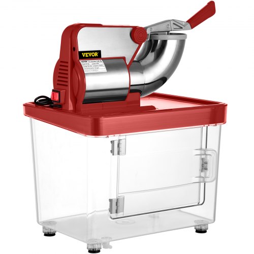 110V Commercial Ice Crusher 440LBSH ETL Approved 300W Electric Snow Cone