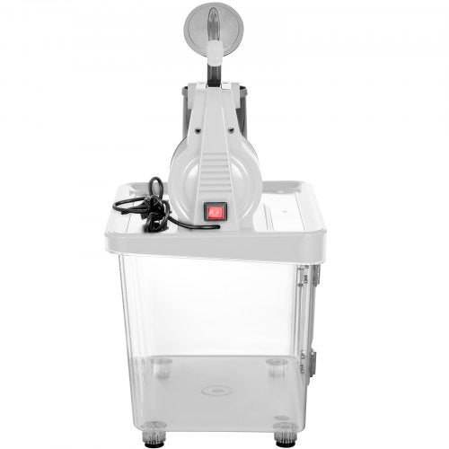 110V Commercial Ice Crusher 440LBSH ETL Approved 300W Electric Snow Cone
