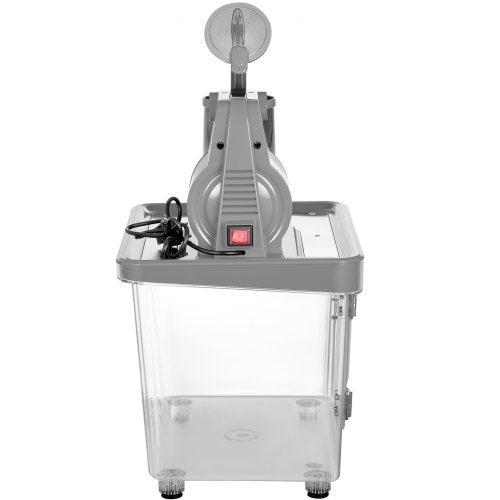110V Commercial Ice Crusher 440LBSH ETL Approved 300W Electric Snow Cone