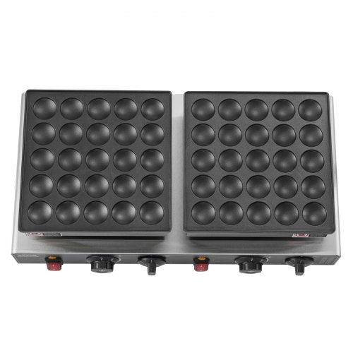 50PCS Mini Dutch Pancake Maker Nonstick Stainless Steel Dorayaki Baker