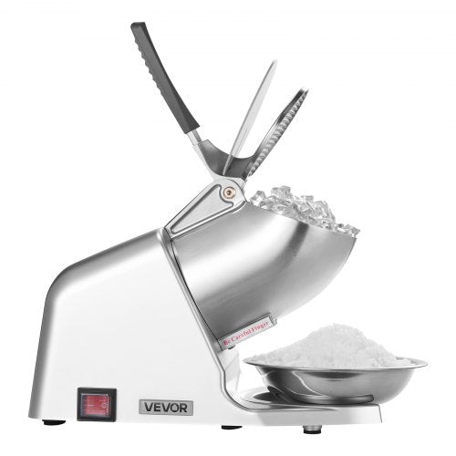 Ice Crusher Machine 286lbs Per Hour Electric 4 Blades Snow Cone Maker 1