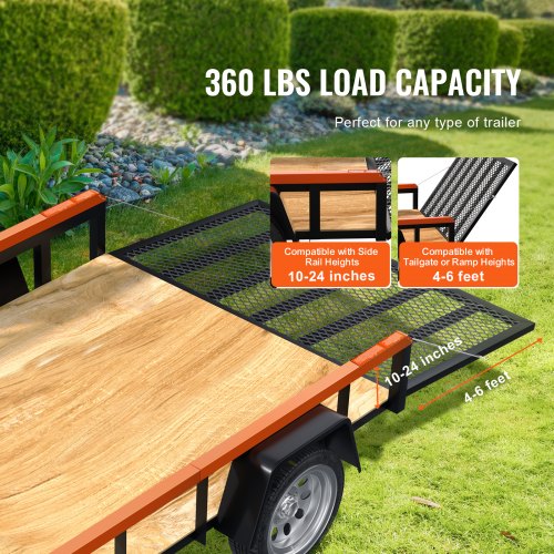 2Sided Trailer Tailgate Lift Assist 360 lbs Load Capacity Compatible with Open