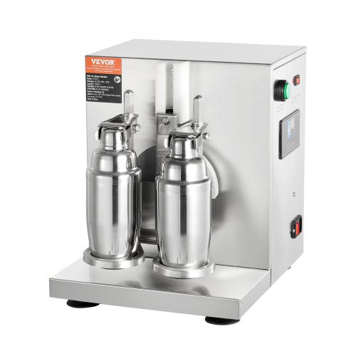 Milkshake Maker Machine 120W Commercial Milk Tea Shaker Machine Double