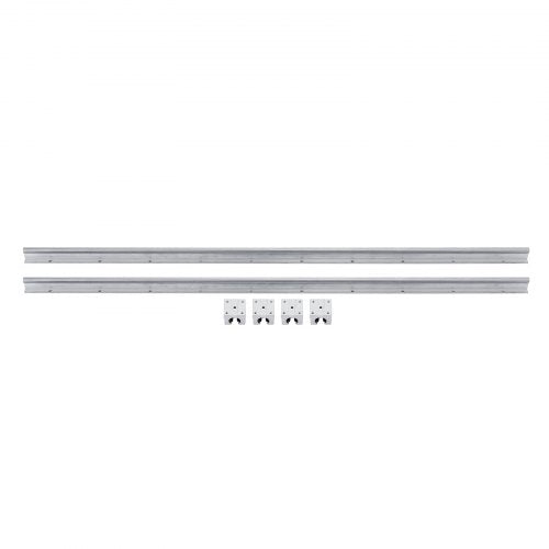 Linear Rail 2PCS SBR121000mm Linear Guide 2 PCS Linear Guide Rails 4 PCS