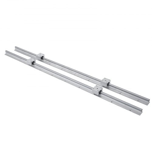 Linear Rail 2PCS SBR121000mm Linear Guide 2 PCS Linear Guide Rails 4 PCS