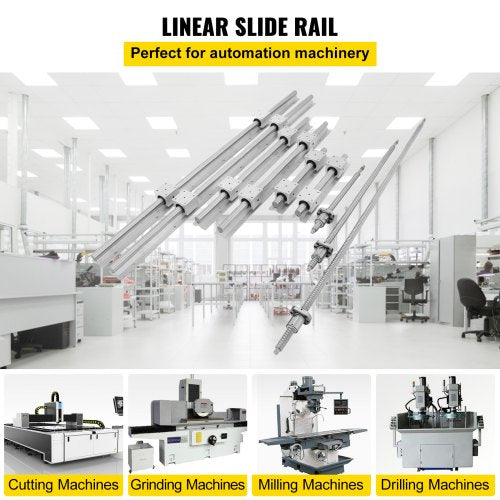 Linear Rail Ballscrew x 3 RM1605350mm 650mm 1050mm x 2 Linear Rail