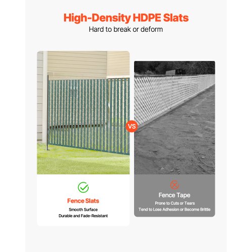 Bottom Locking Privacy Slats DoubleWall Vertical BottomLocking Slats