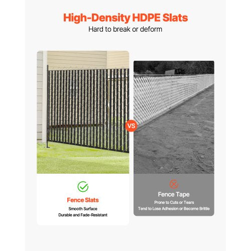 Bottom Locking Privacy Slats DoubleWall Vertical BottomLocking Slats