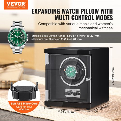 Watch Winder Single Watch Winder for Mens and Womens Automatic Watch