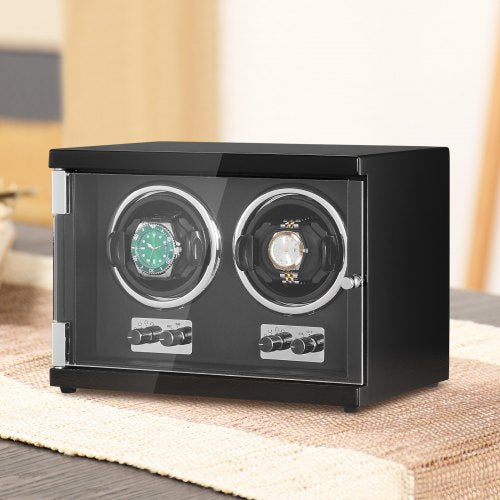 Watch Winder Dual Watch Winder for Mens and Womens Automatic Watch with 2 Super