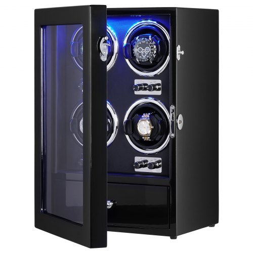 Watch Winder Watch Winder for 4 Mens and Womens Automatic Watches with 4