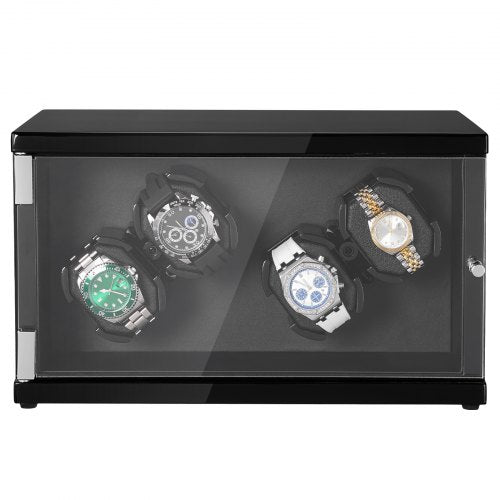 Watch Winder Watch Winder for 4 Mens and Womens Automatic Watches with 2