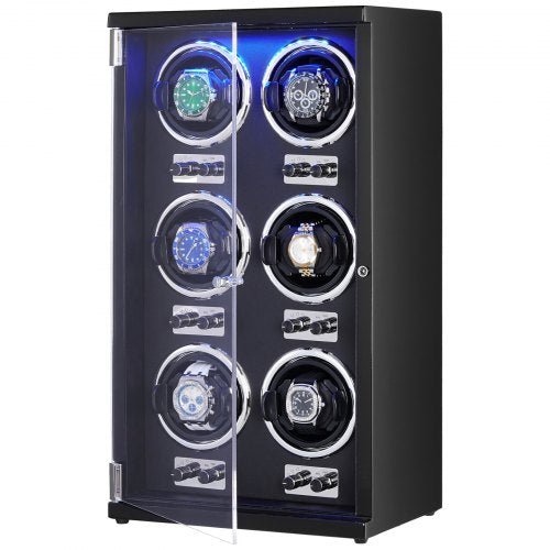 Watch Winder Watch Winder for 6 Mens and Womens Automatic Watches with 6