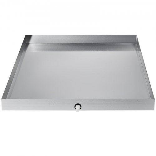 32 x 30 x 2.5 Inch Washing Machine Pan 18 GA Thickness 304 Stainless Steel