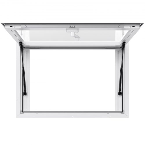 Concession Window 36x24 in Aluminum Alloy Service Window for Food Truck