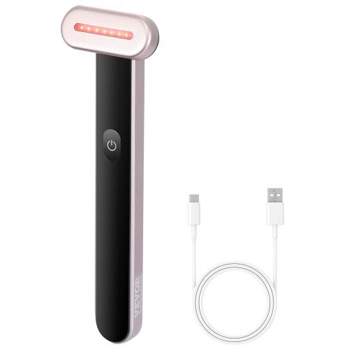 Red Light Therapy Wand for Face 7Color LED Facial Wand Red Light Therapy