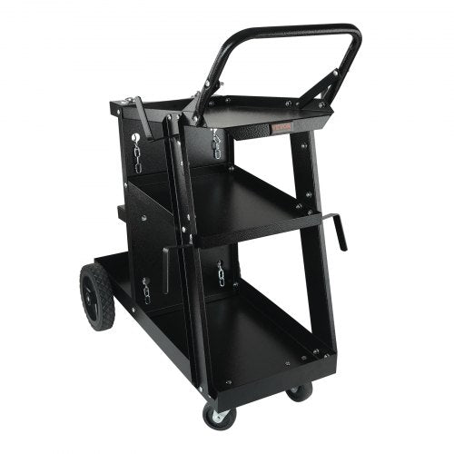 Welding Cart 3Tier Welder Cart Heavy Duty with 400 Lbs Weight Capacity
