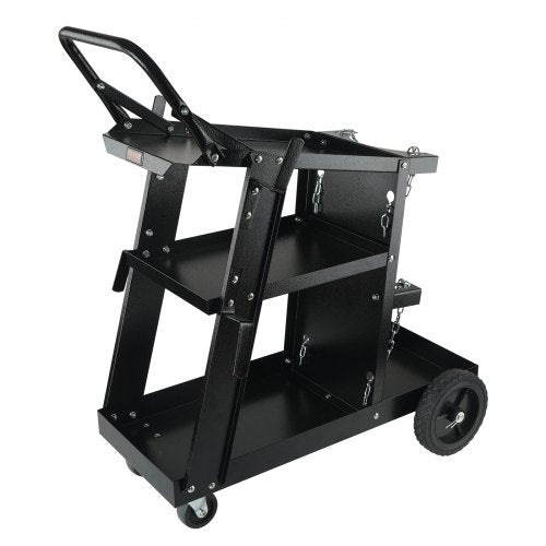 Welding Cart 3Tier Welder Cart Heavy Duty with 400 Lbs Weight Capacity