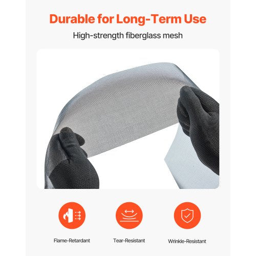 Window Screen Replacement 100 ft × 96 in Window Screen Mesh DIY Adjustable