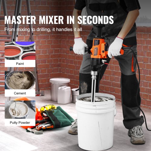 Core Drill Machine 0863in Drilling Diameter Handheld Diamond Core Drill
