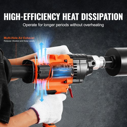 Core Drill Machine 0863in Drilling Diameter Handheld Diamond Core Drill