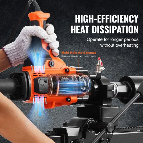 Core Drill Machine 0863in Drilling Diameter Handheld Diamond Core Drill
