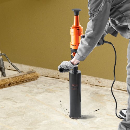 Diamond Core Drilling Machine 4in Handheld Wet Concrete Core Drill Rig