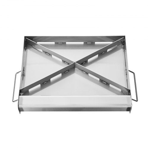 Stainless Steel Griddle 17x13 inch Universal Flat Top Rectangular Plate