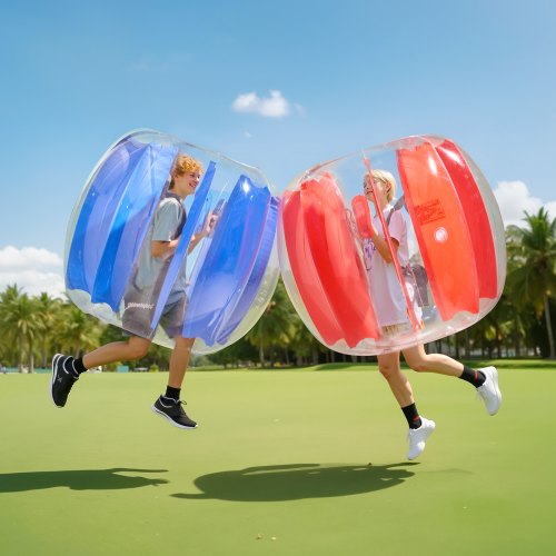 Inflatable Bumper Balls 2Pack 4FT12M Body Sumo Ball Durable Thick PVC