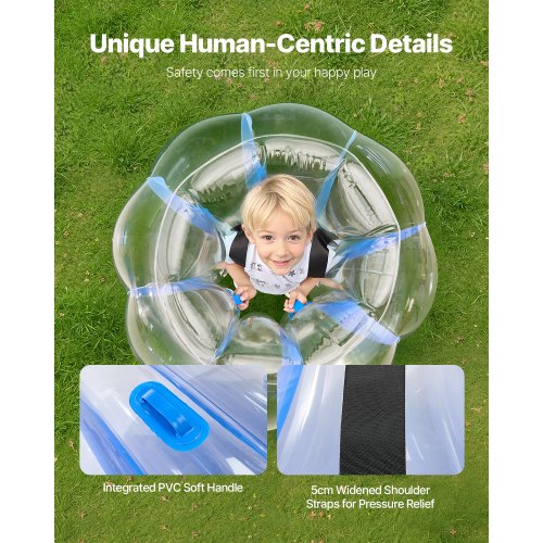 Inflatable Bumper Balls 2Pack 3FT09M Body Sumo Ball Durable Thick PVC