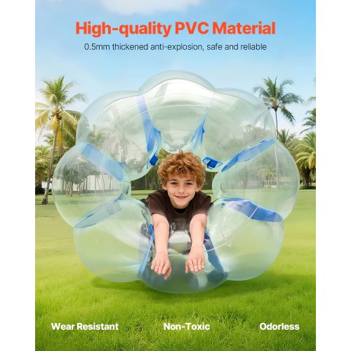 Inflatable Bumper Balls 1Pack 4FT12M Body Sumo Zorb Ball Durable Thick