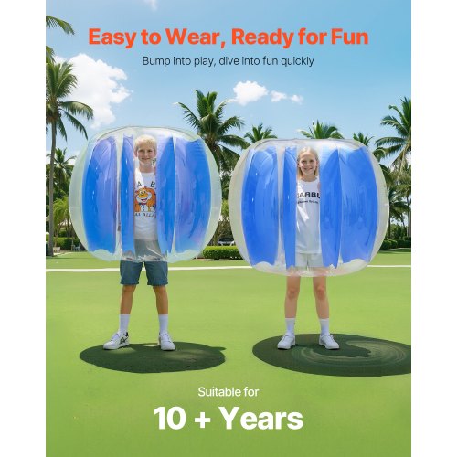 Inflatable Bumper Balls 1Pack 4FT12M Body Sumo Zorb Ball Durable Thick