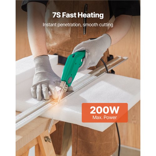 Hot Knife Foam Cutter 200W Electric Foam Cutting Tool 122  932