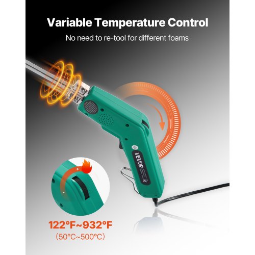 Hot Knife Foam Cutter 200W Electric Foam Cutting Tool 122  932