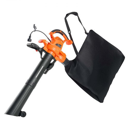 Electric Leaf Blower 12 Amp 250 MPH 400 CFM 3 in 1 Handheld Blower