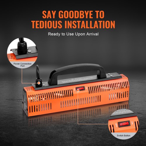 Infrared Curing Lamp 1000W High Power Handheld Auto Heating Car Curing