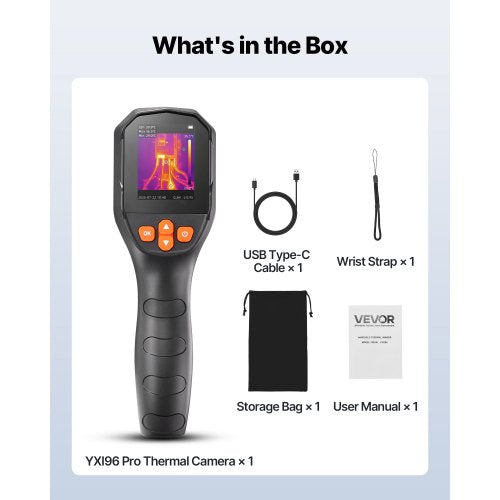 Thermal Camera Tisr Super Resolution 240X180 Imaging With 2Mp Visual 96X96 Ir